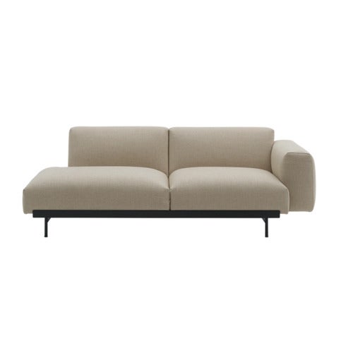 In Situ 2-Sitzer-Modulsofa Config 2 - Ecriture240/Schwarz