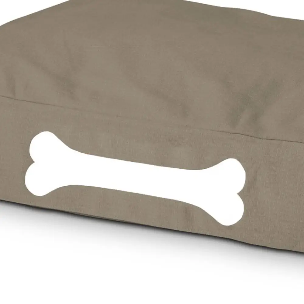doggielounge S canvas recycled  Hundebett taupe grey