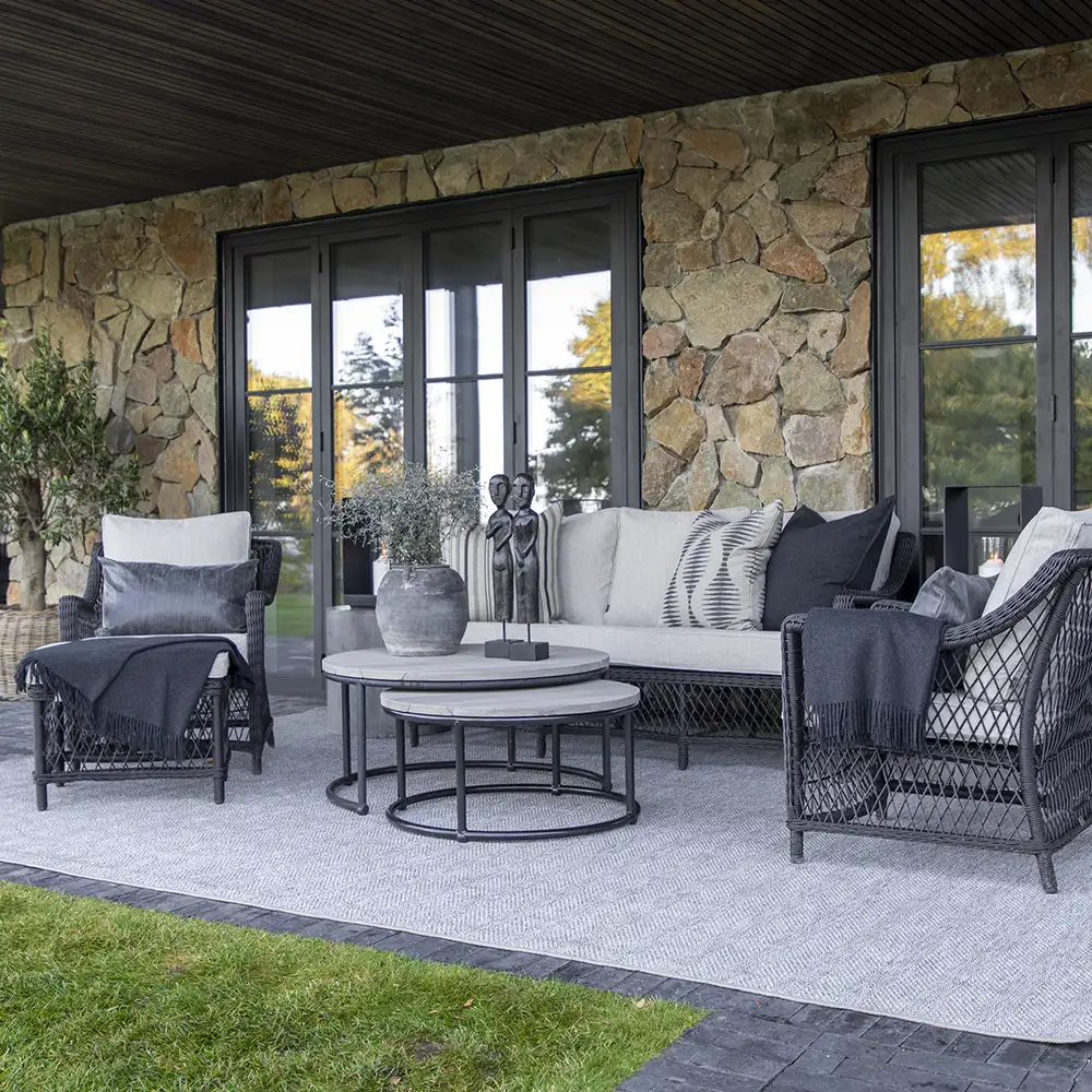 Marbella Sessel aus synthetischem Rattan