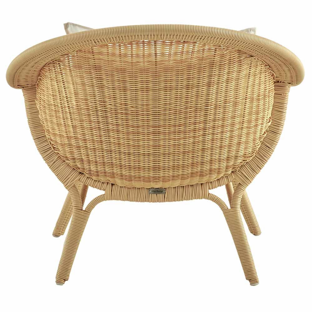 Sessel Madame Künstliches Rattan Natur
