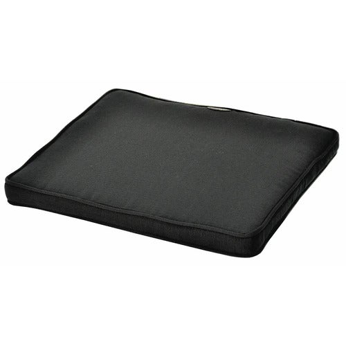Schwarz Struktur Sitzkissen Struktur 43 X 45 cm