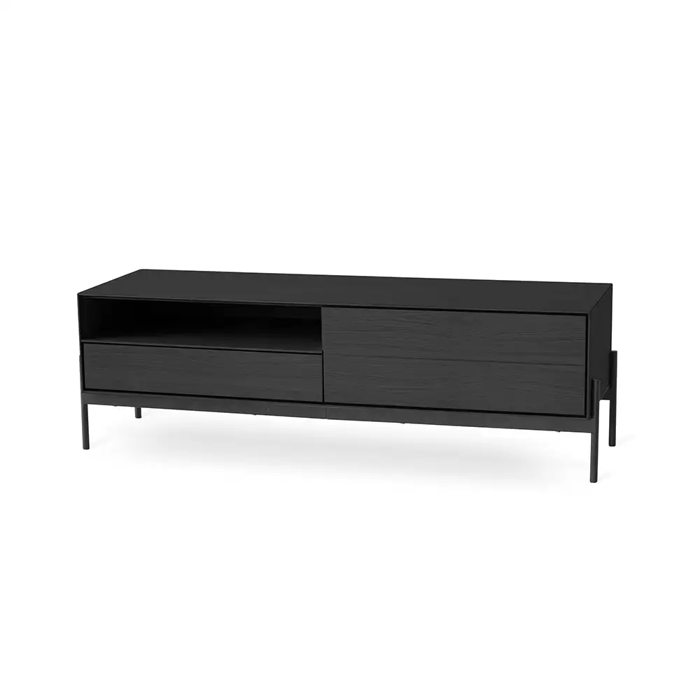 TV-Bank aus Rohr 144 cm