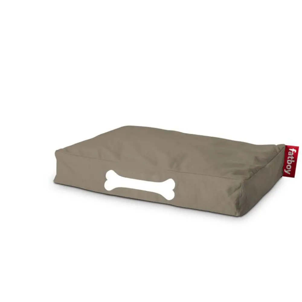 doggielounge S canvas recycled  Hundebett taupe grey