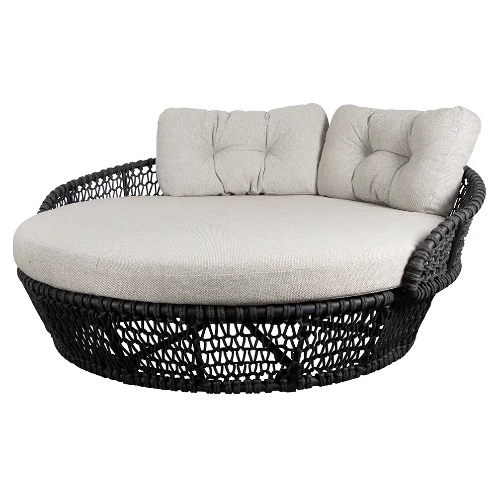 Ocean Kissen Set Hellbraun für Daybed