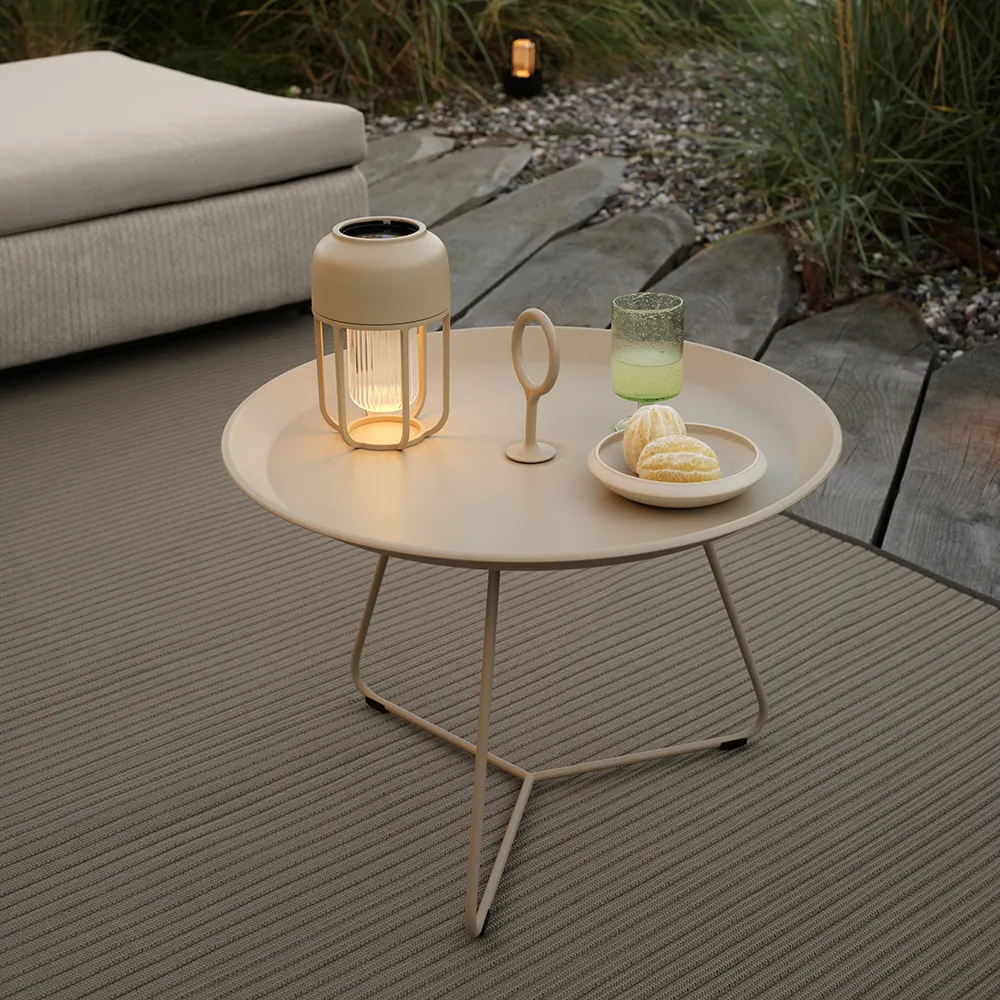 EYELET Beistelltisch Ø57,5 Beige