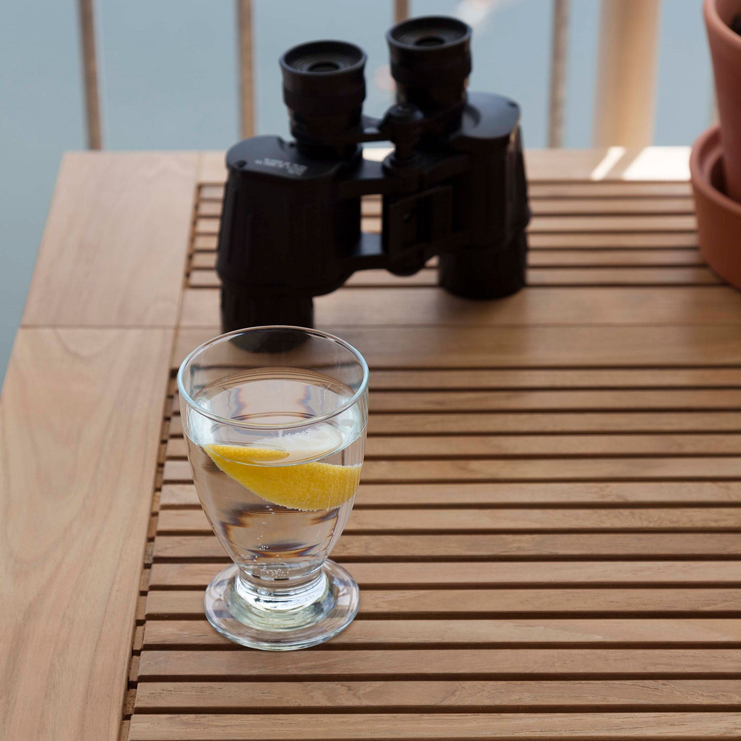 Butterfly Balkontisch 65x130 cm Teakholz