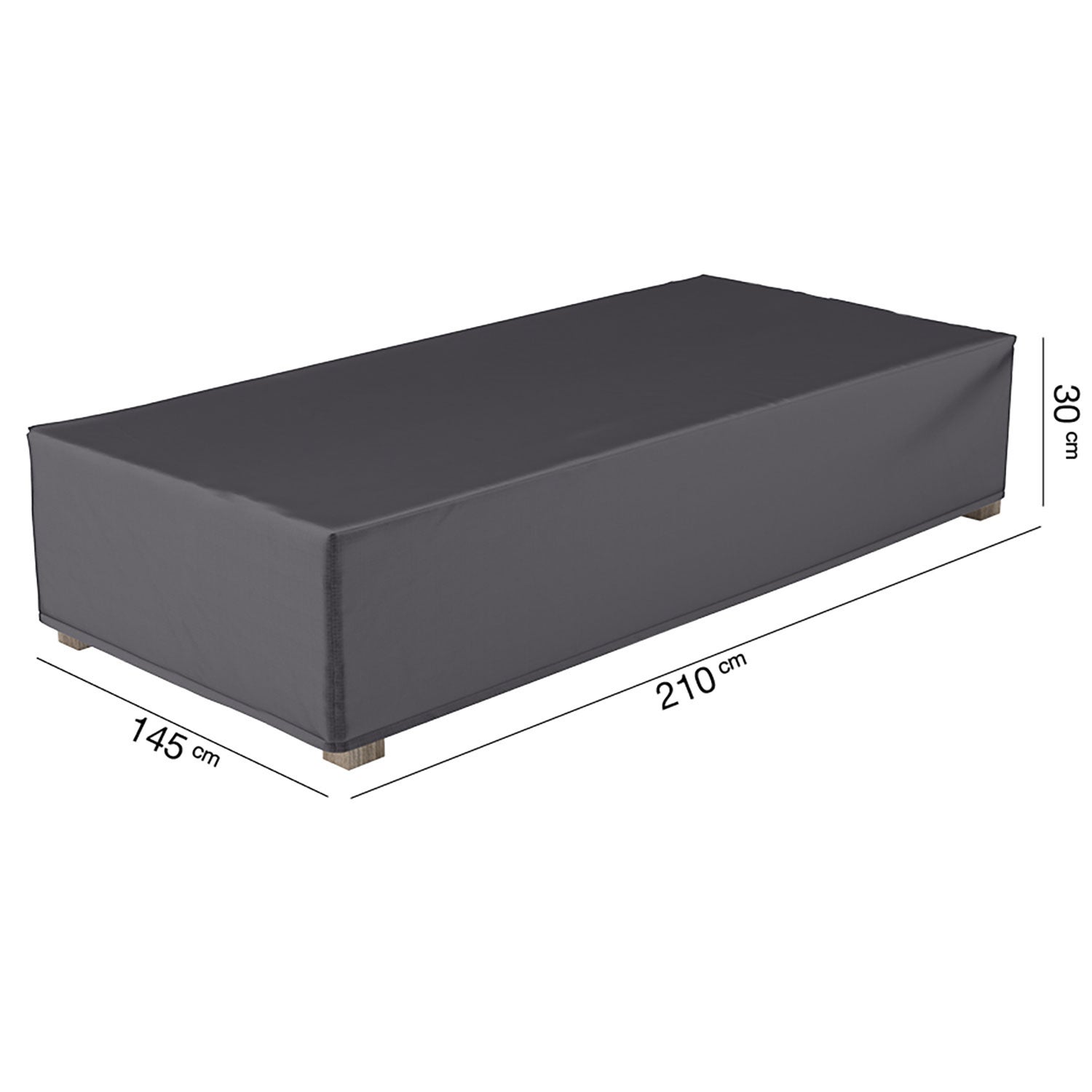Möbelbezug für Sonnenbank 145x210 cm