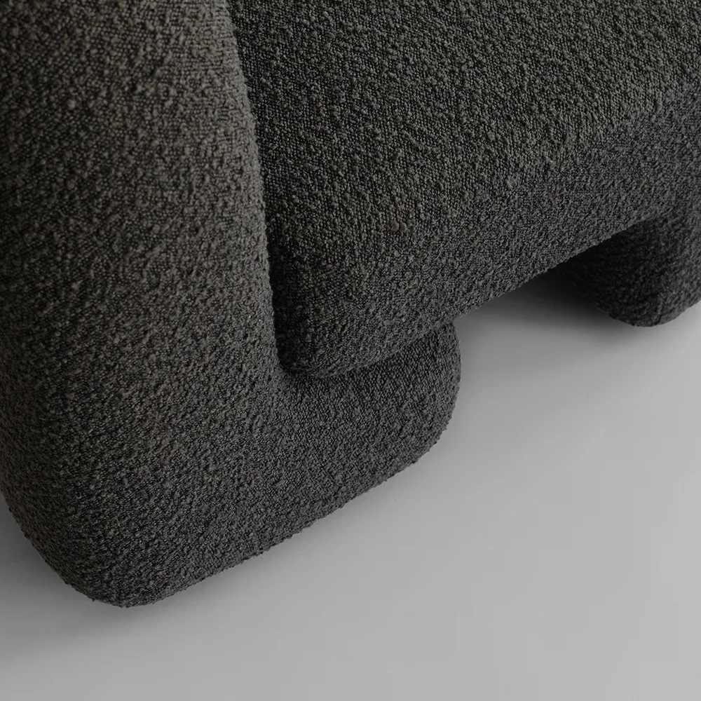 Daiku Lounge-Sessel – Tiefes Taupe