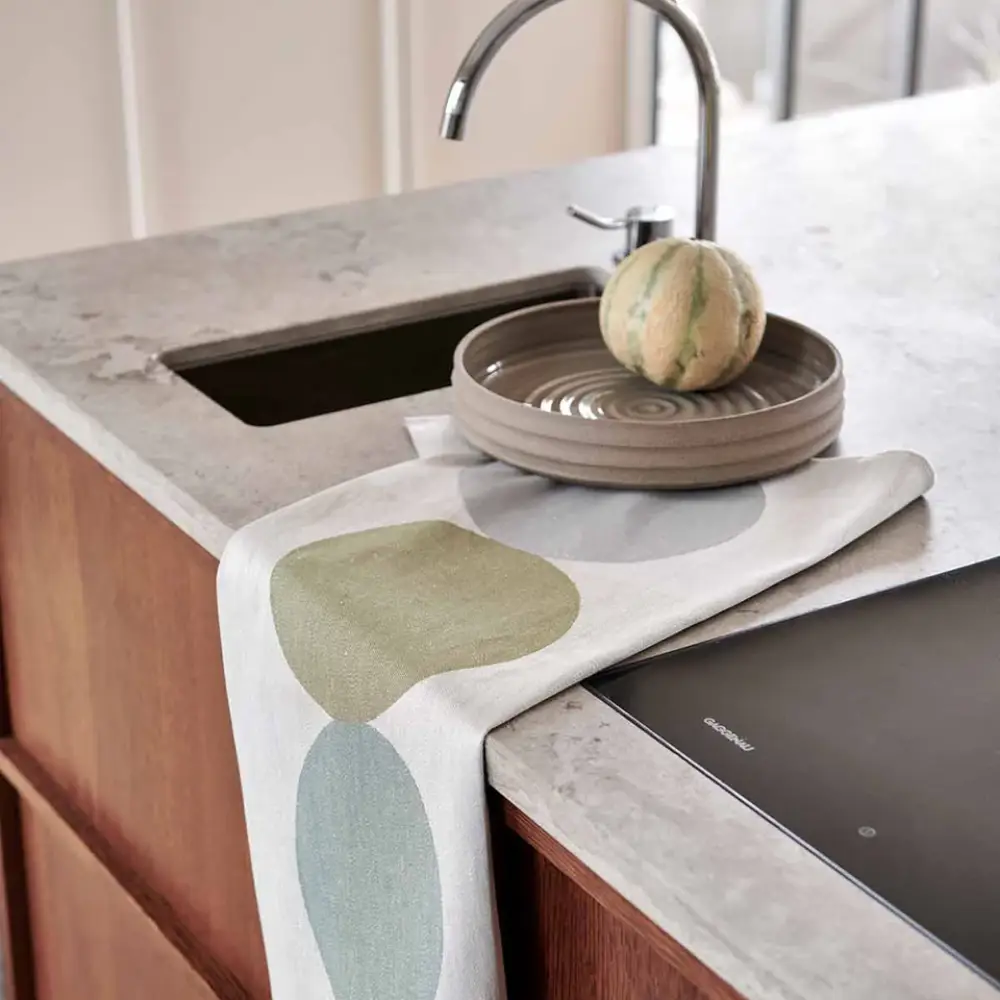 Küchenhandtuch Otto Olive 46x66 cm