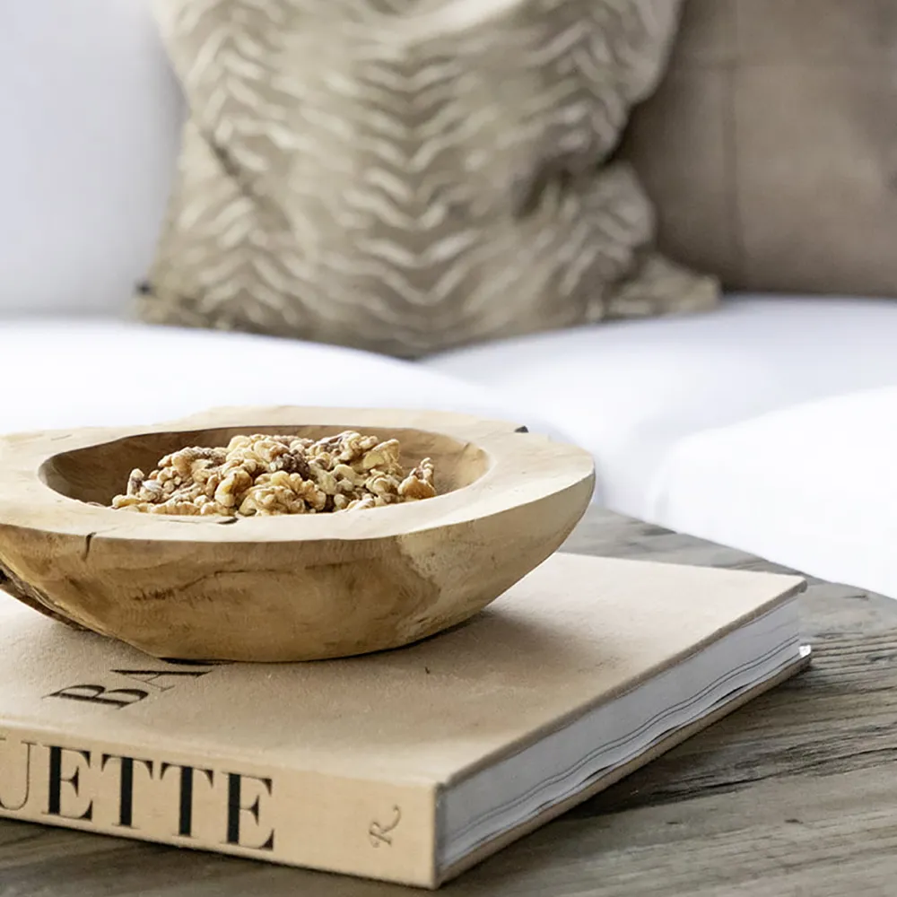 Wurzelholzschüssel 3er-Pack