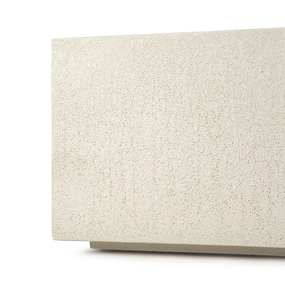 Elements Bodenregal/Bank - Off White 220x45x30 cm