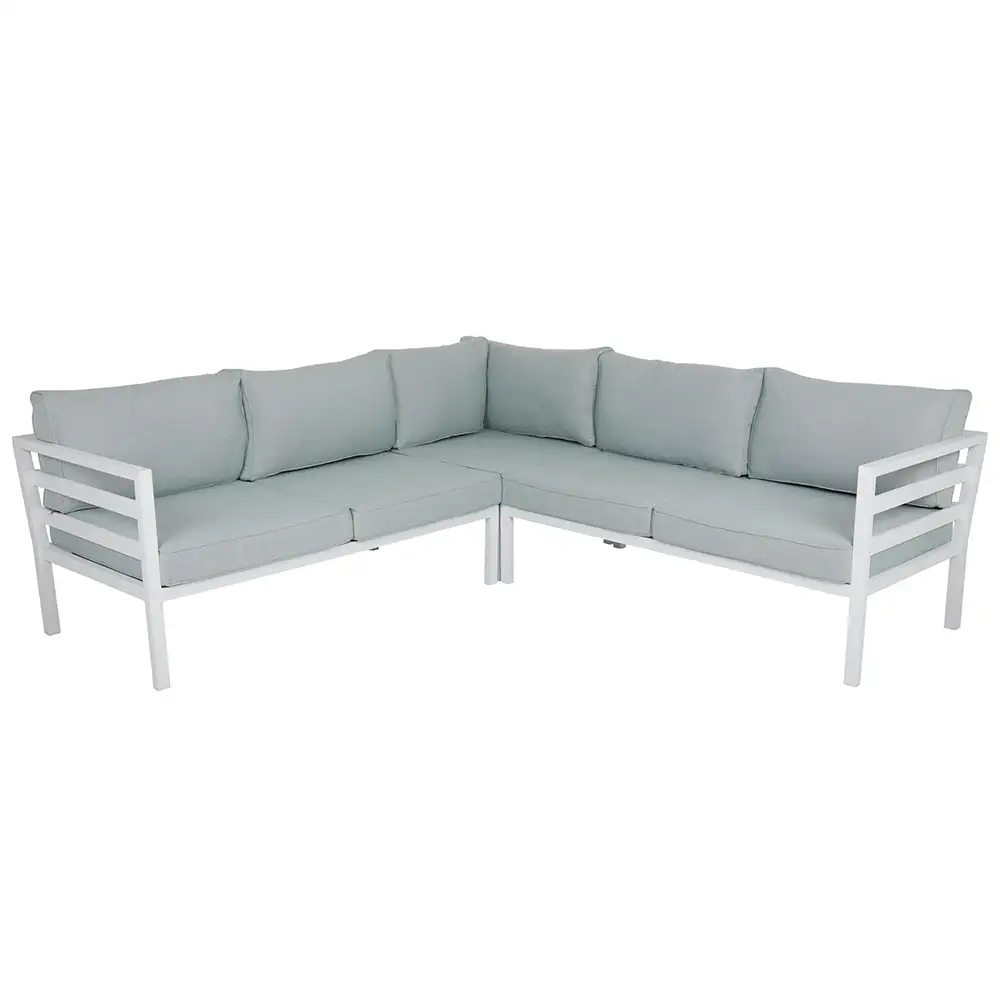 Weldon Fußhocker weiß/tee