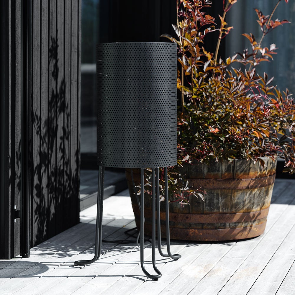 Wind Lampenschirm schwarz