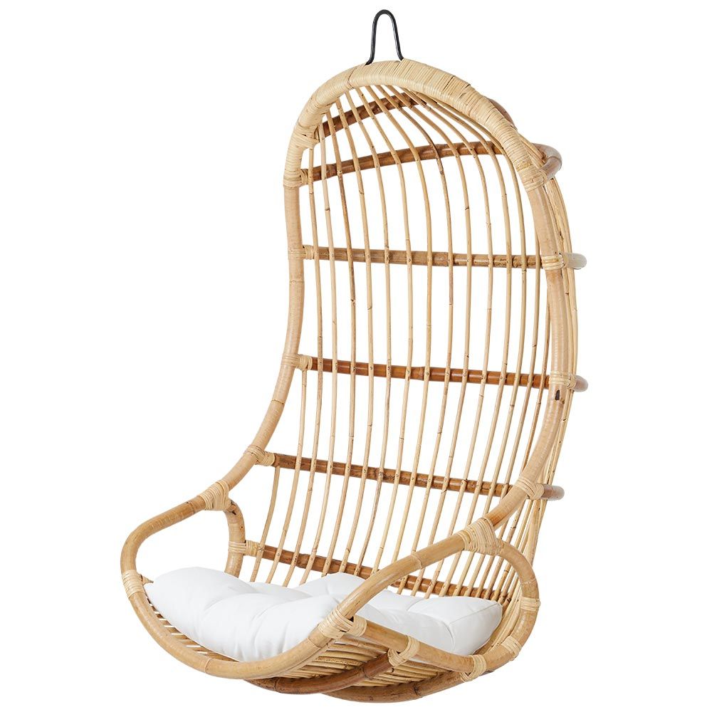 Vallda Hänger aus Rattan natur/weiß