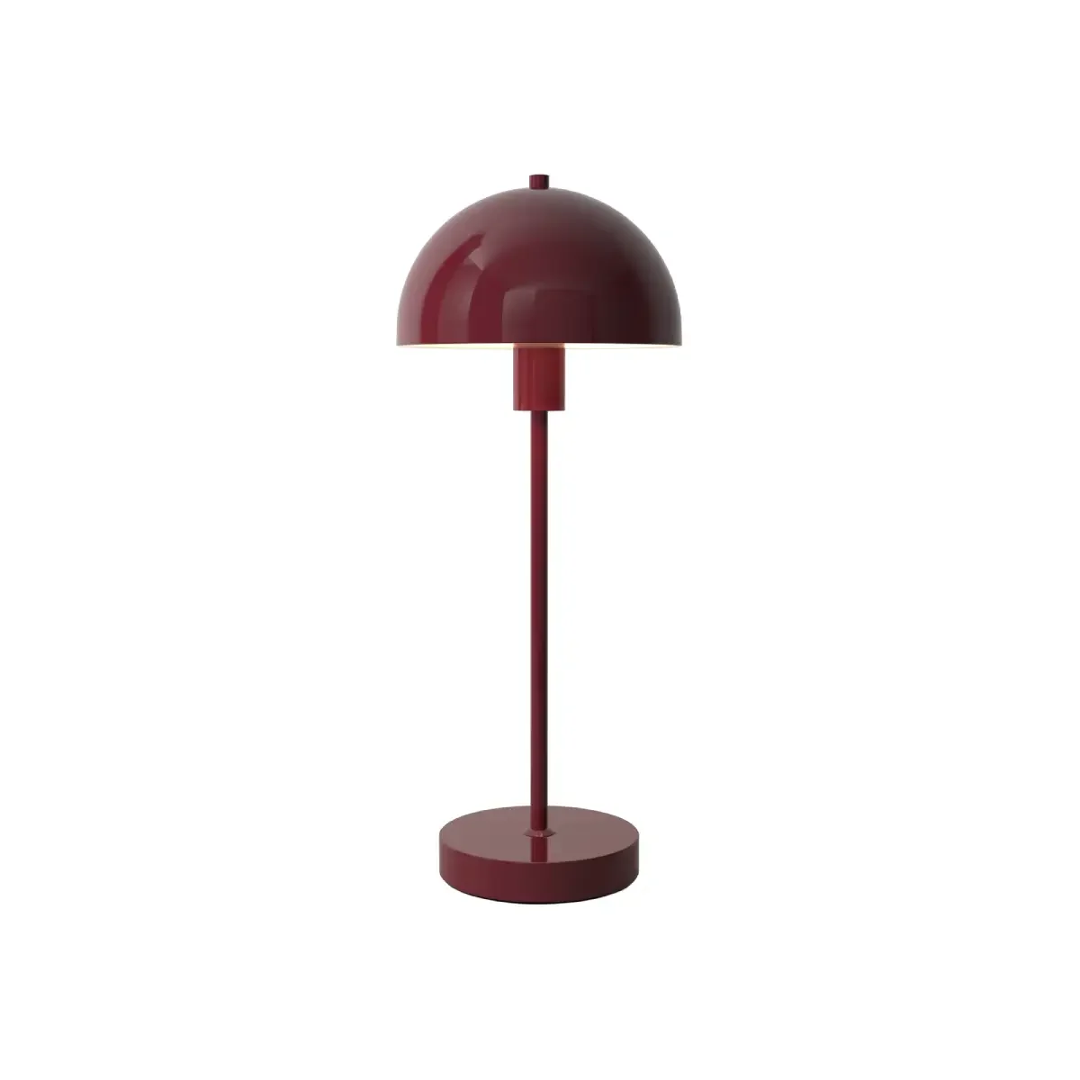 Vienda valentinrot Tischlampe Ø19,5xH50 cm Metall