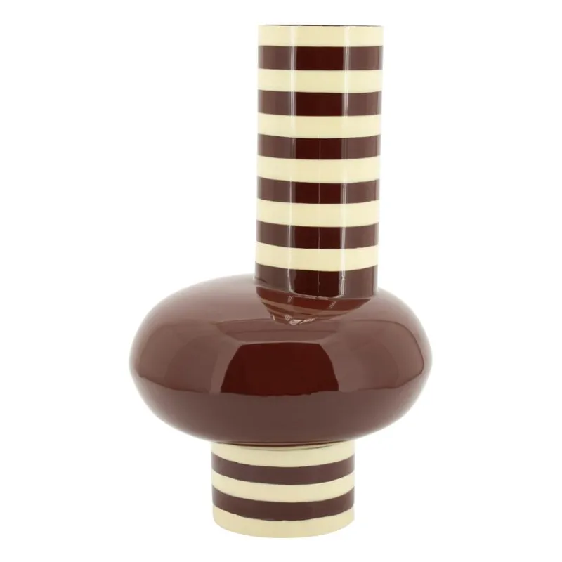 Wonka small Vase 26x26x42 cm Eisen Rot