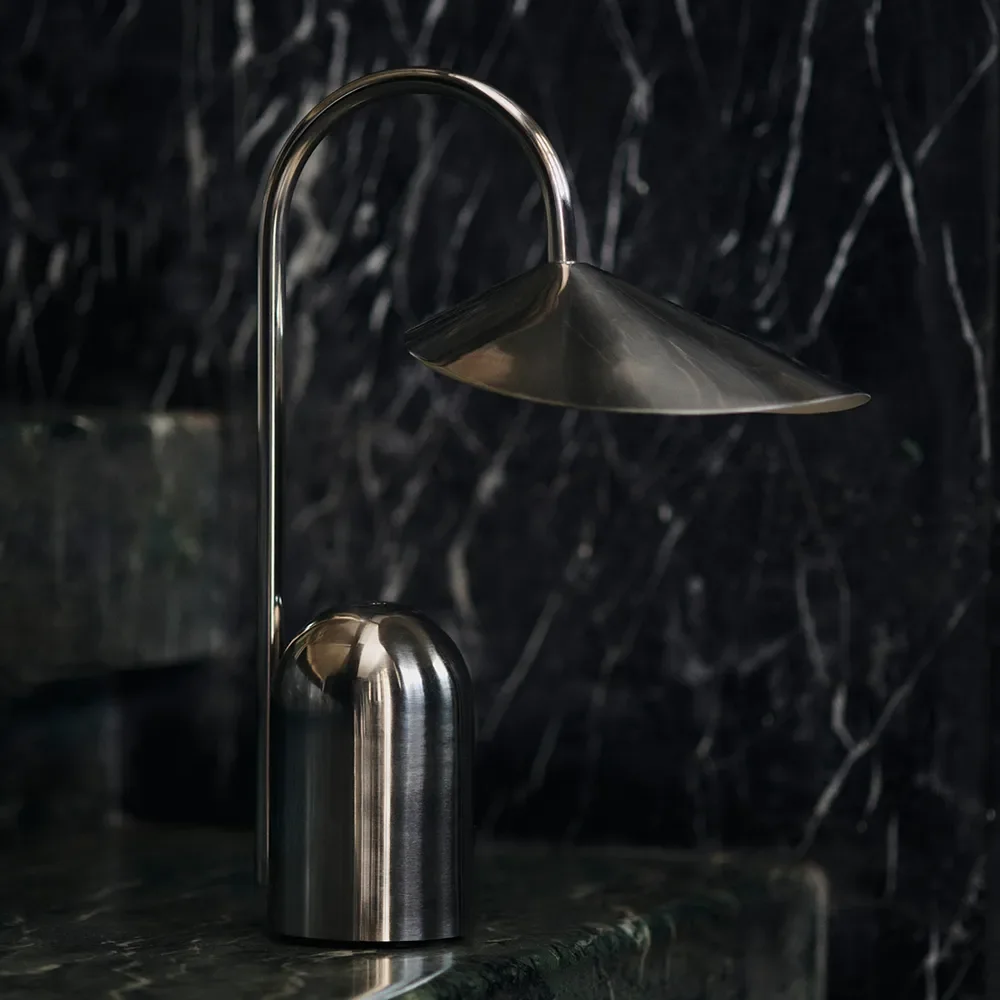 Arum Portabel lampe Stainless Steel