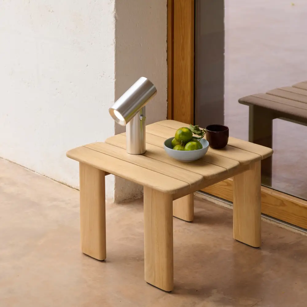 Sofatisch Teak 55x55 Assemble