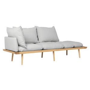 Lounge Around  3-Sitzer-Sofa Oak/Sugar Brown