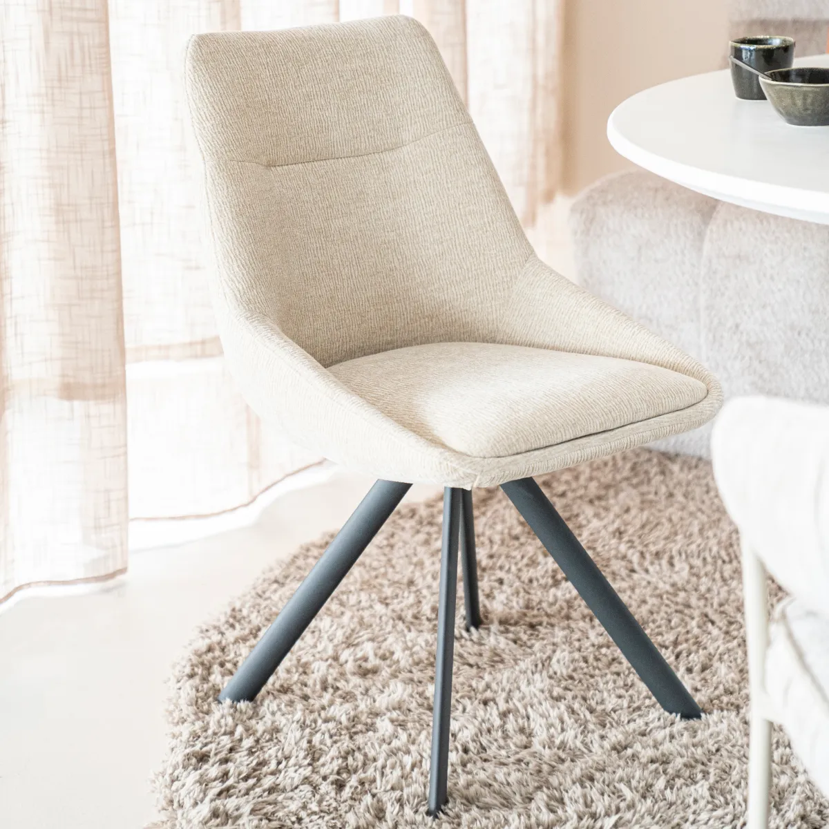 Esszimmerstuhl Bliss Beige