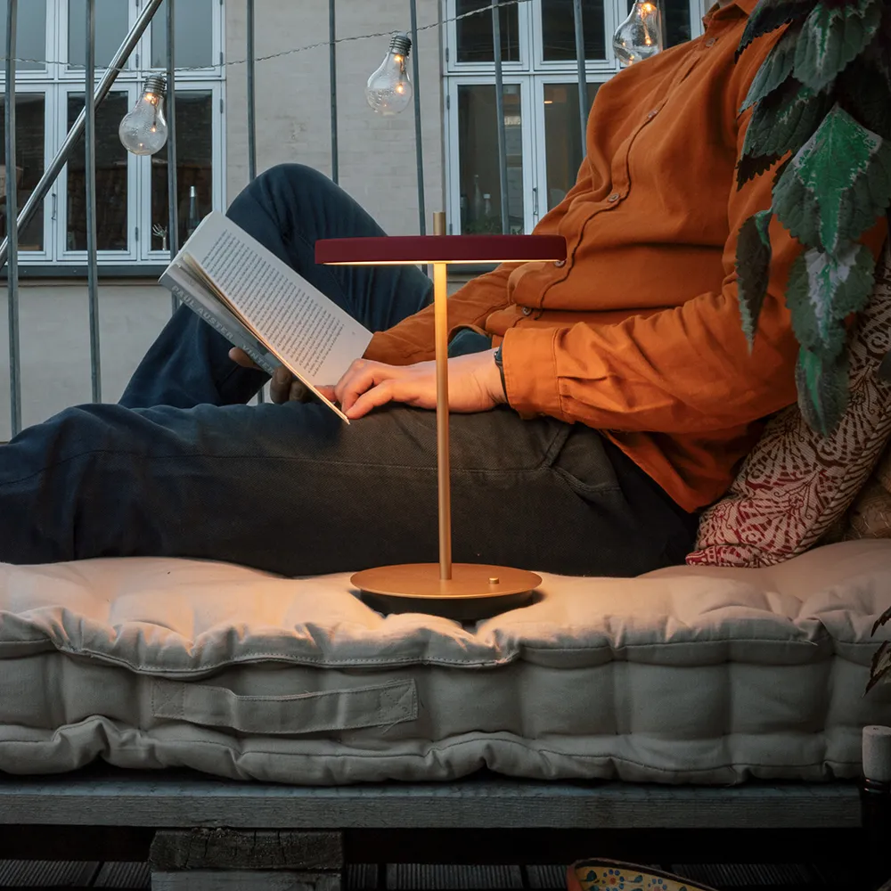 Asteria Move Tragbare Lampe Ruby Red