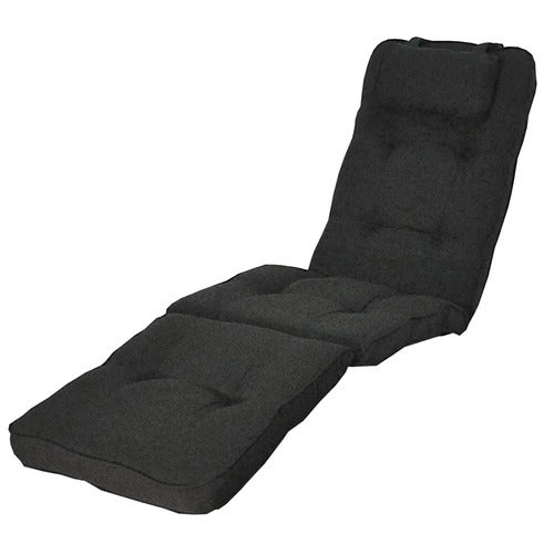 Woodline Liegestuhl Kissen 41 Schwarz
