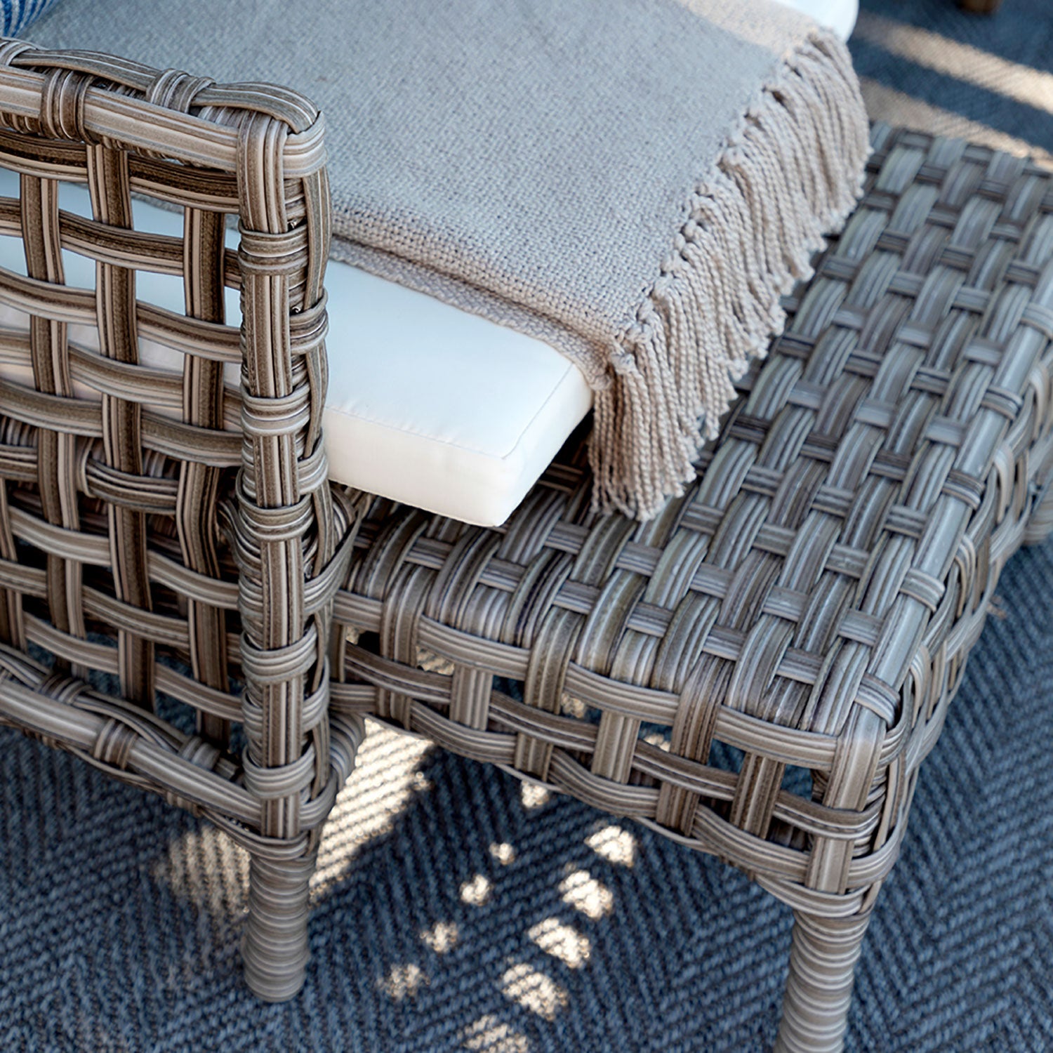 Tampa Classic Sonnenliege aus künstlichem Rattan