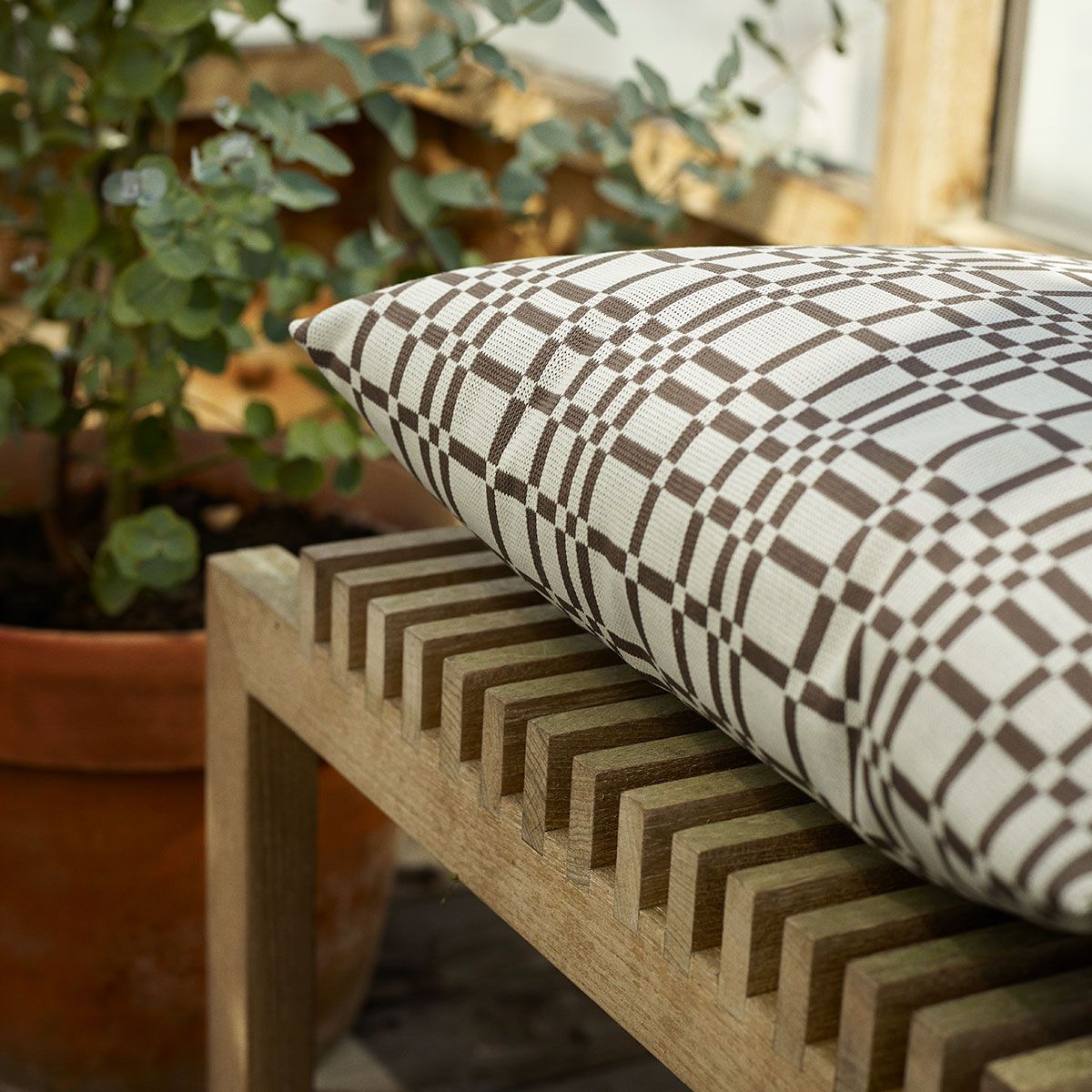 Cutter Bank 120 cm Eiche Schwarz