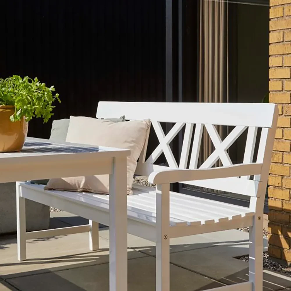 Sofiero Esstischgruppe Weiß