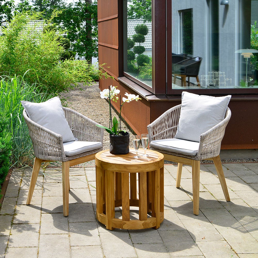 Lounge Couchtisch 50 cm Teak 