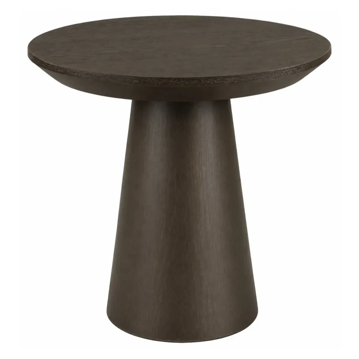 Runder Beistelltisch Cloud Ø 55 cm US brown