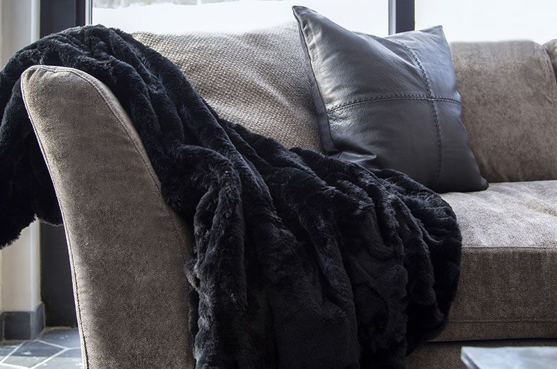 Kissenbezug Celine Schwarz 50X50 cm