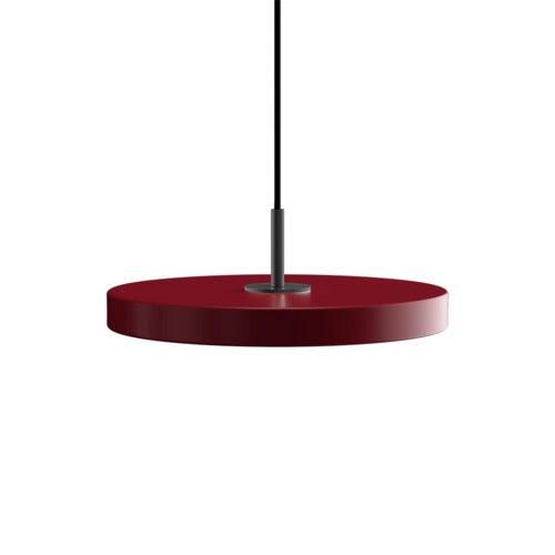 Asteria Plus Mini Deckenleuchte Ø31 cm Ruby Red/schwarz