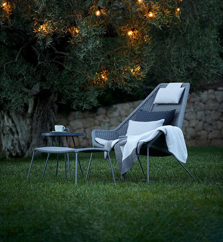 Breeze Lounge Sessel Hellgrau