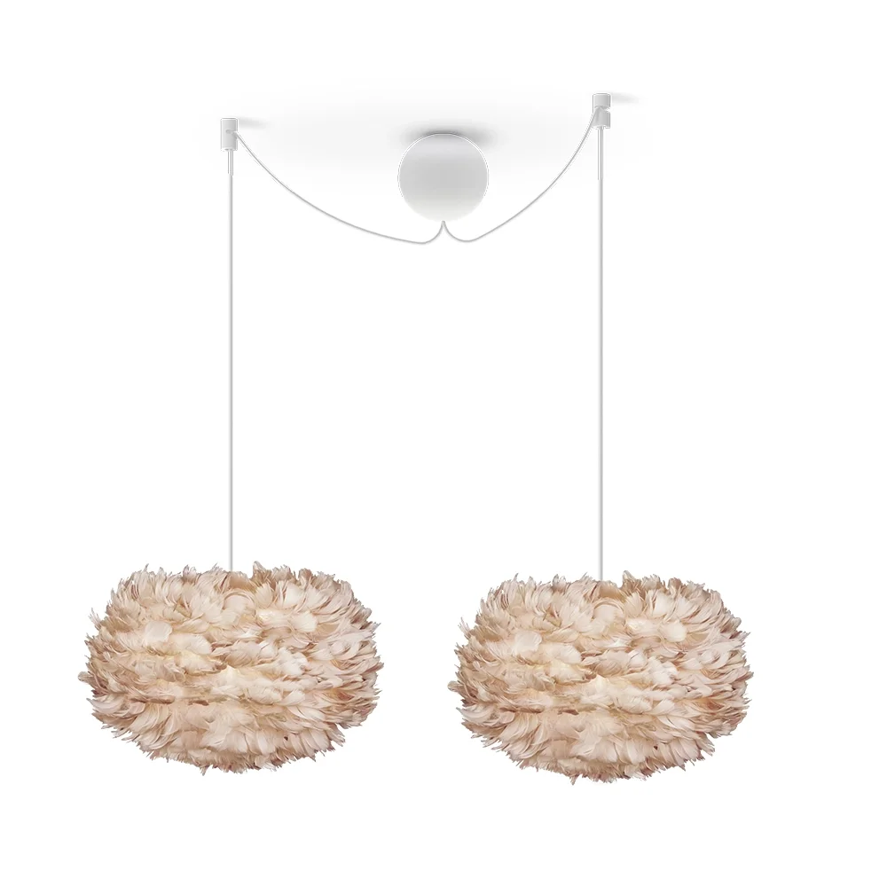 Eos Lampenschirm Medium Ø45 cm Light Brown