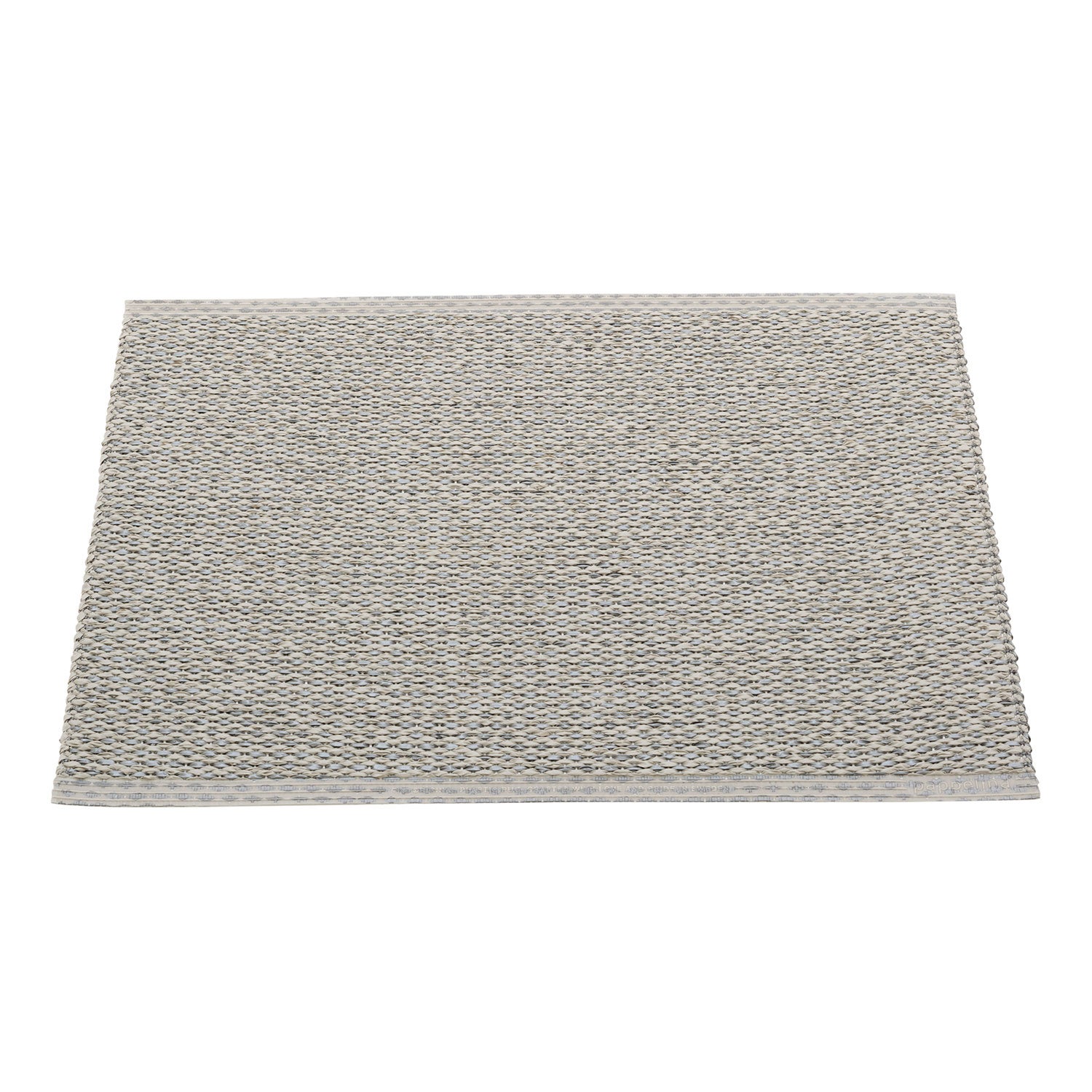 Svea Teppich 70x50 cm warm grey / granit metallic