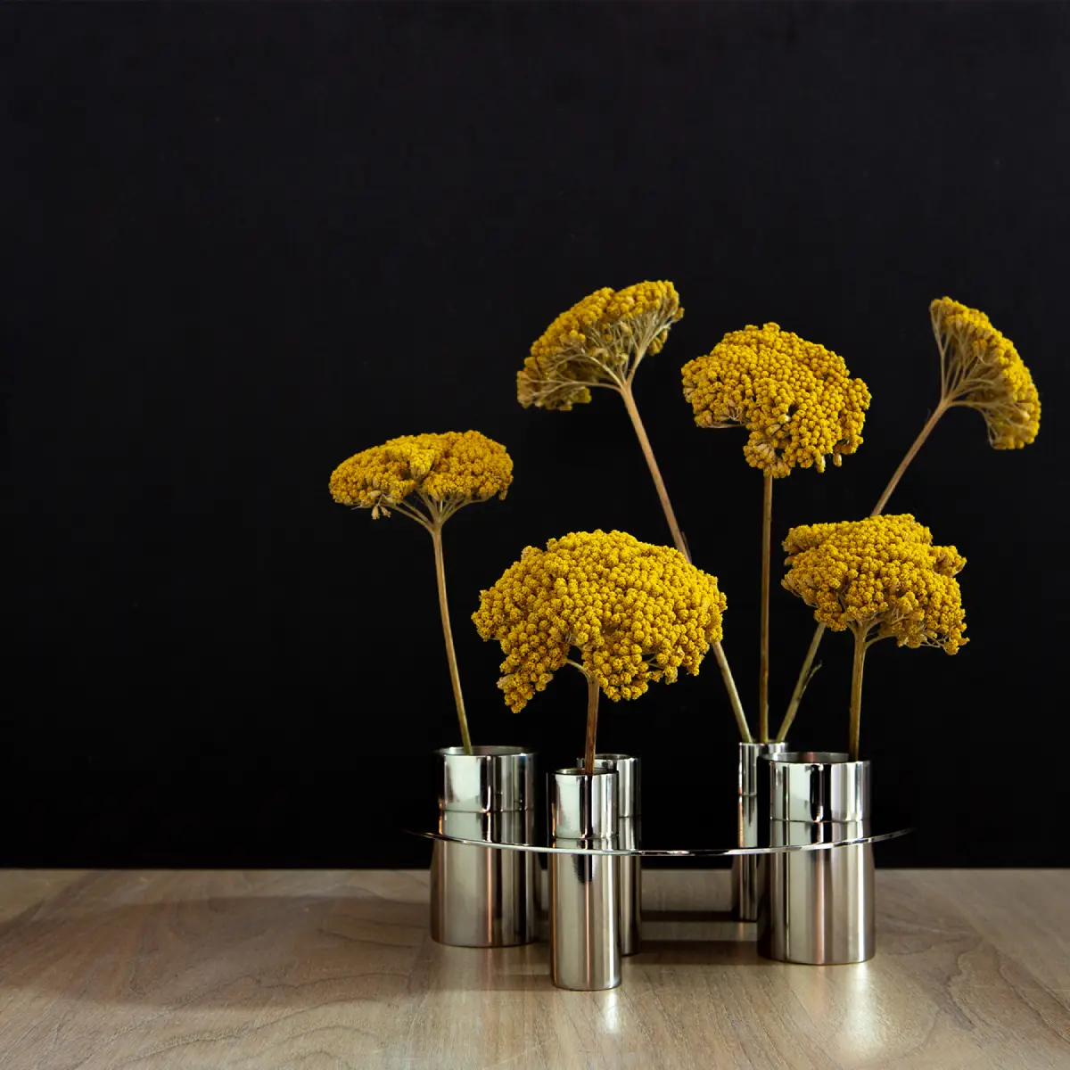 Awa Vase/Kerzenhalter Nickel
