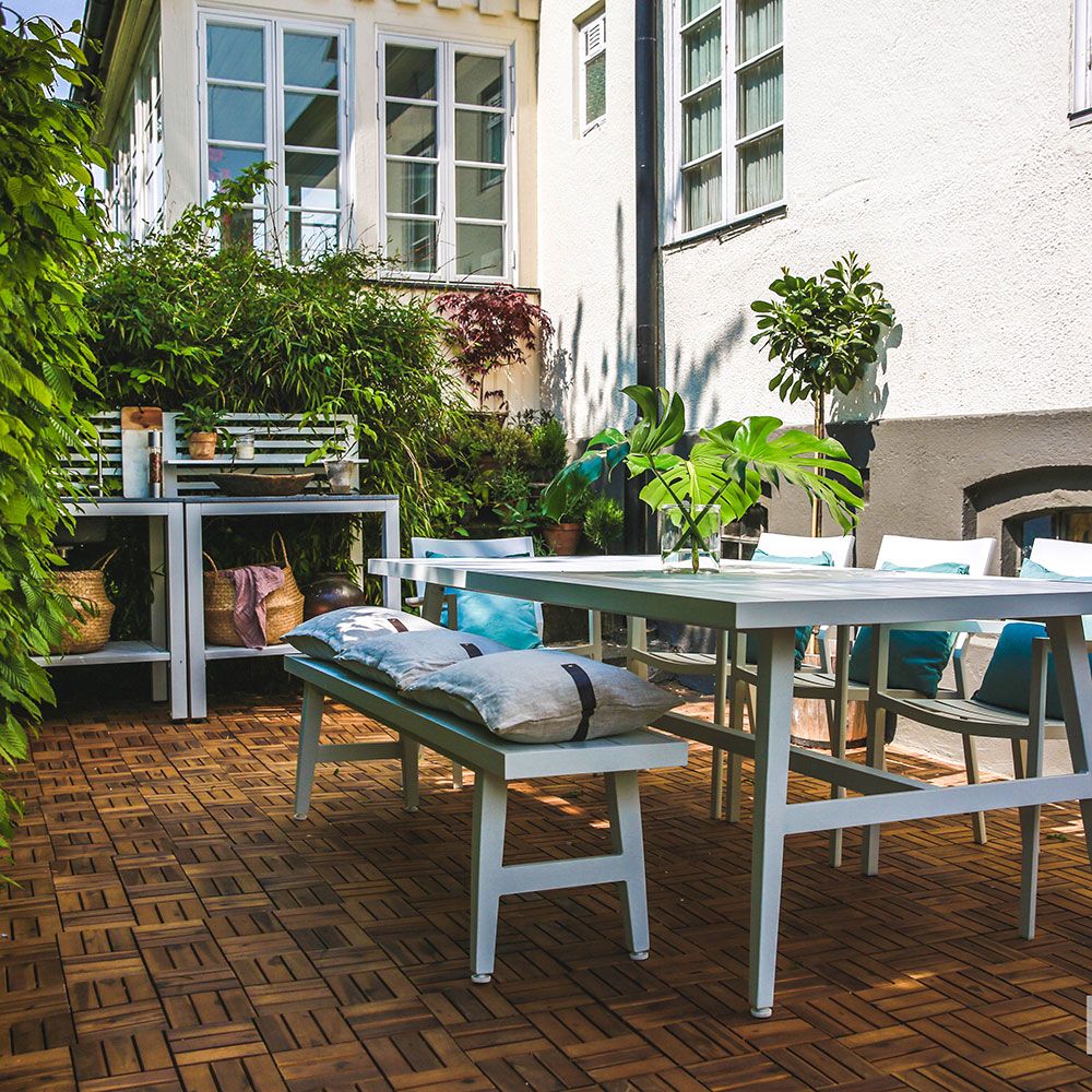 Bellac Außenküche weiß