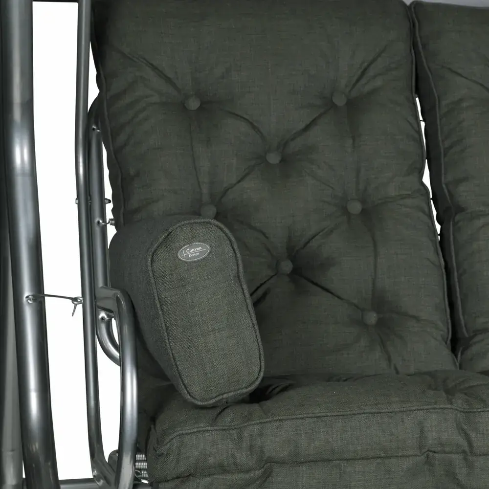 Hängematten-Set hoch Canyon 2.0 Waldgrün