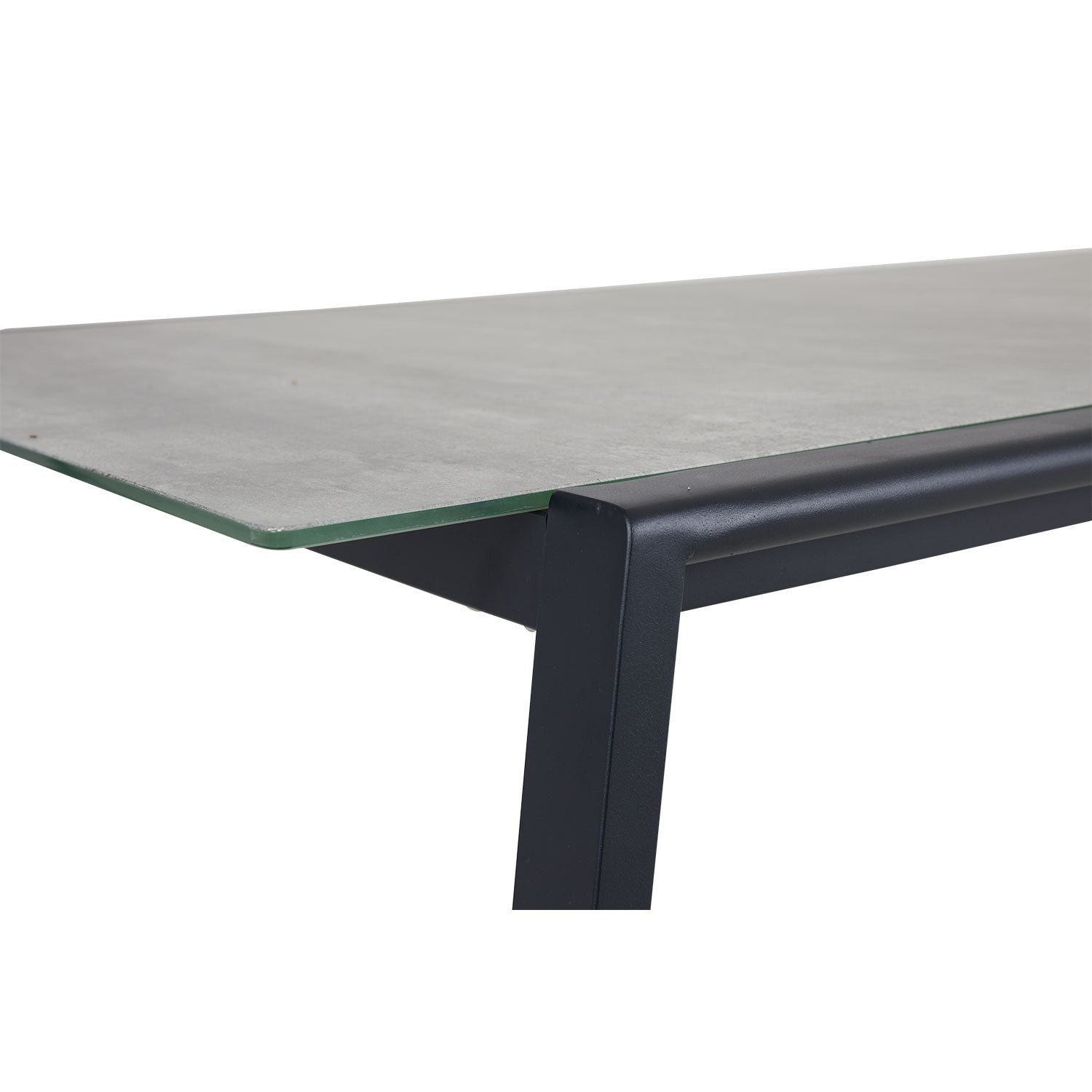 Lyra Esstisch 100x220 cm mit Glas