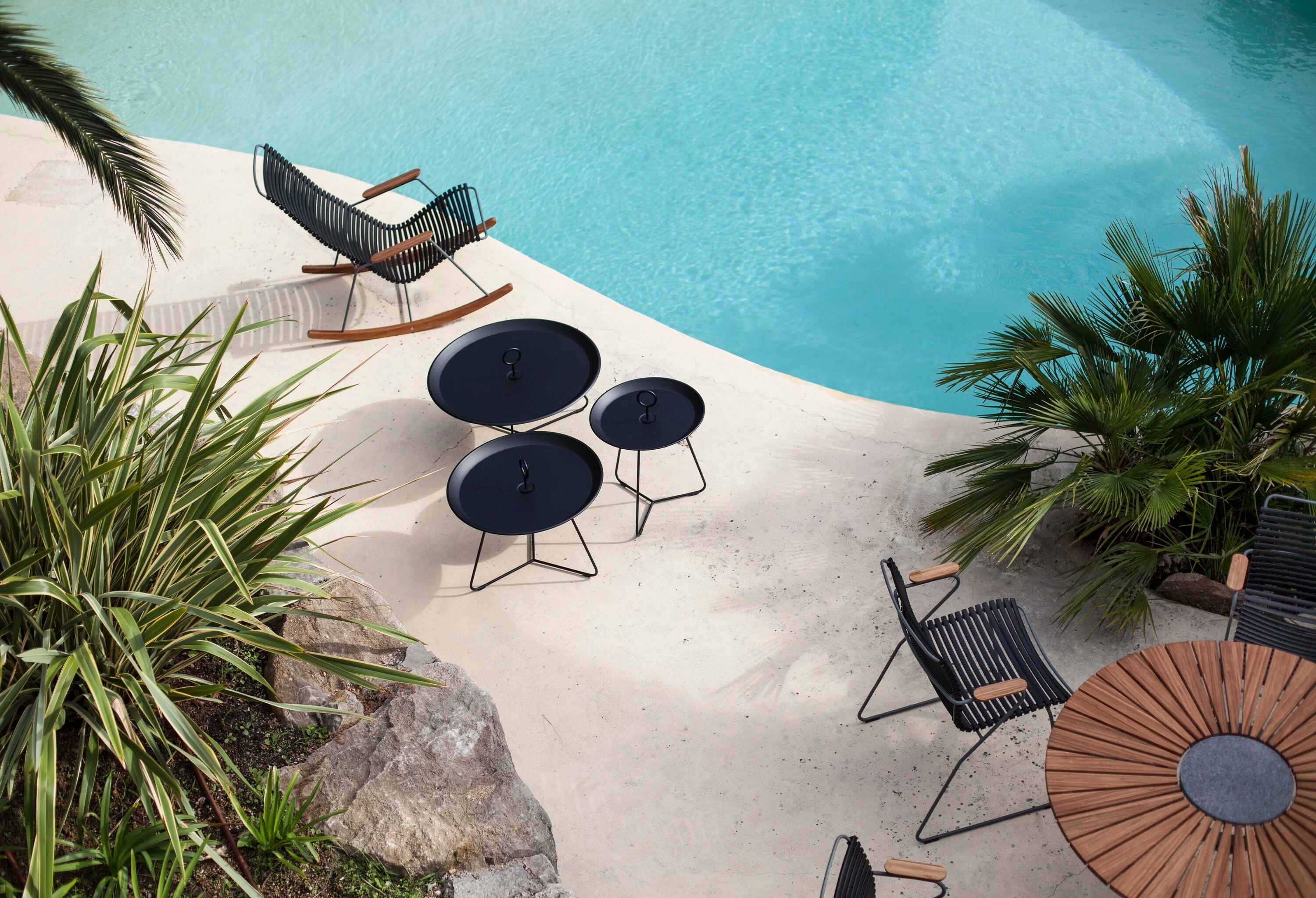 Eyelet beistelltisch 57,5 cm Weiß