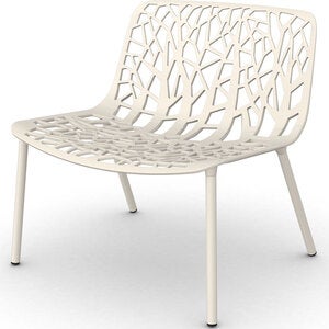 Forest Lounge Sessel Cremeweiß