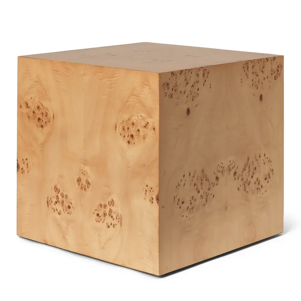 Burl Cube Beistelltisch