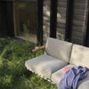 Settle 3-Sitzer Sofa Ribbed Weave 2/Dark Green