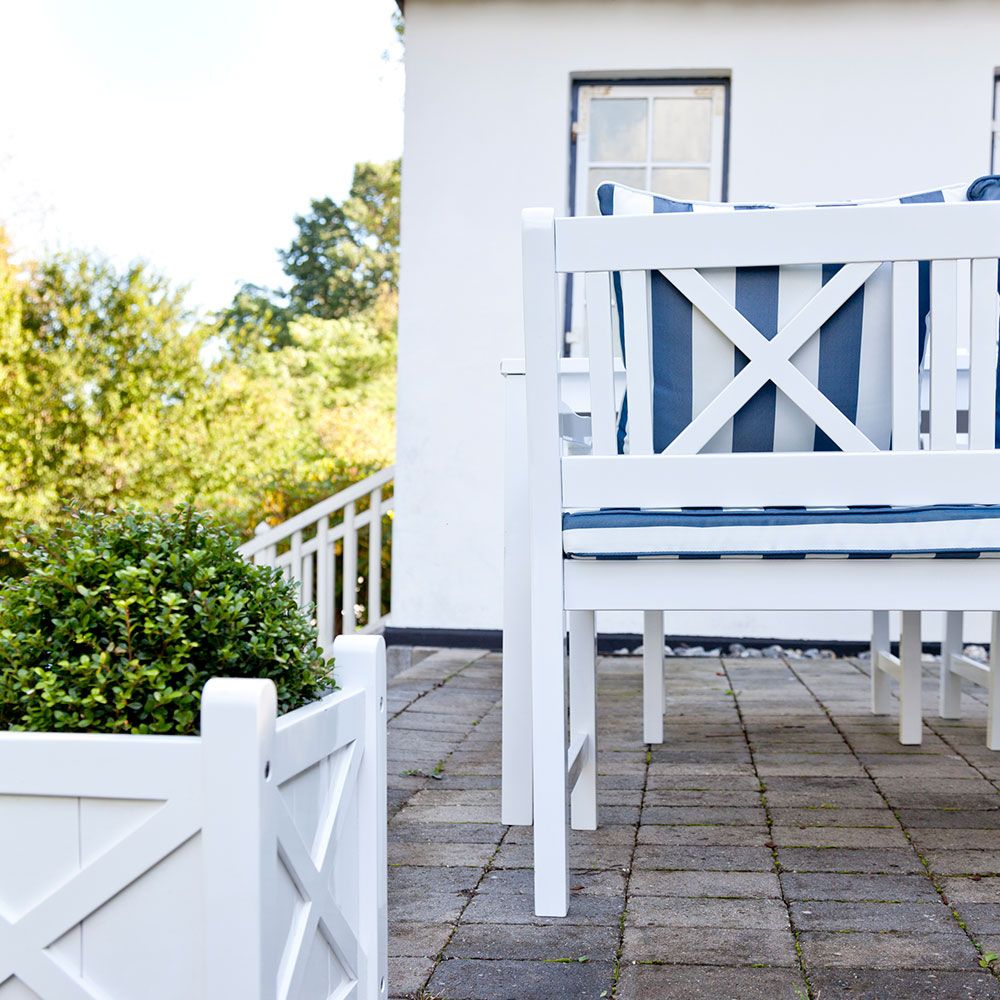 Rosenborg Tisch 80x165 cm weiß