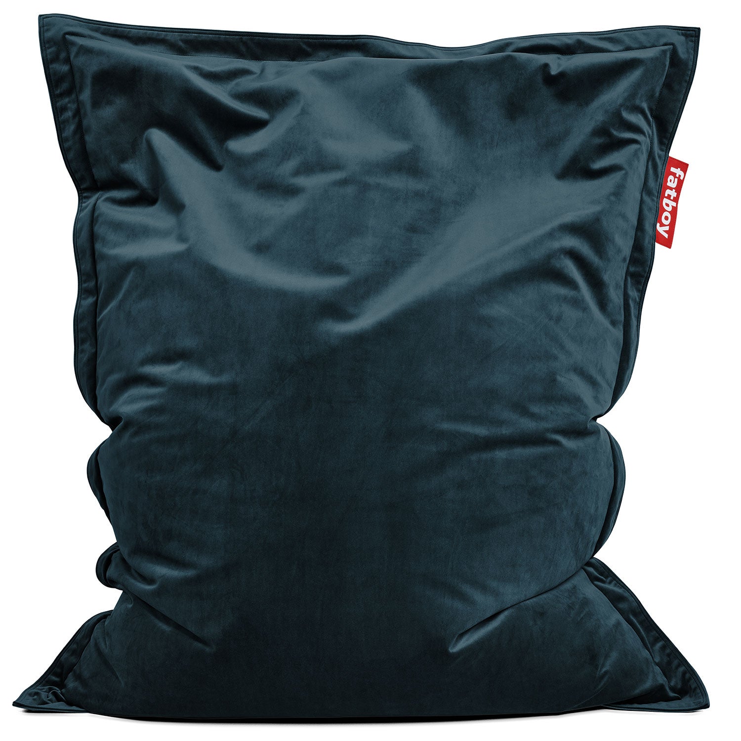 Original Sitzsack slim velvet recycled petrol