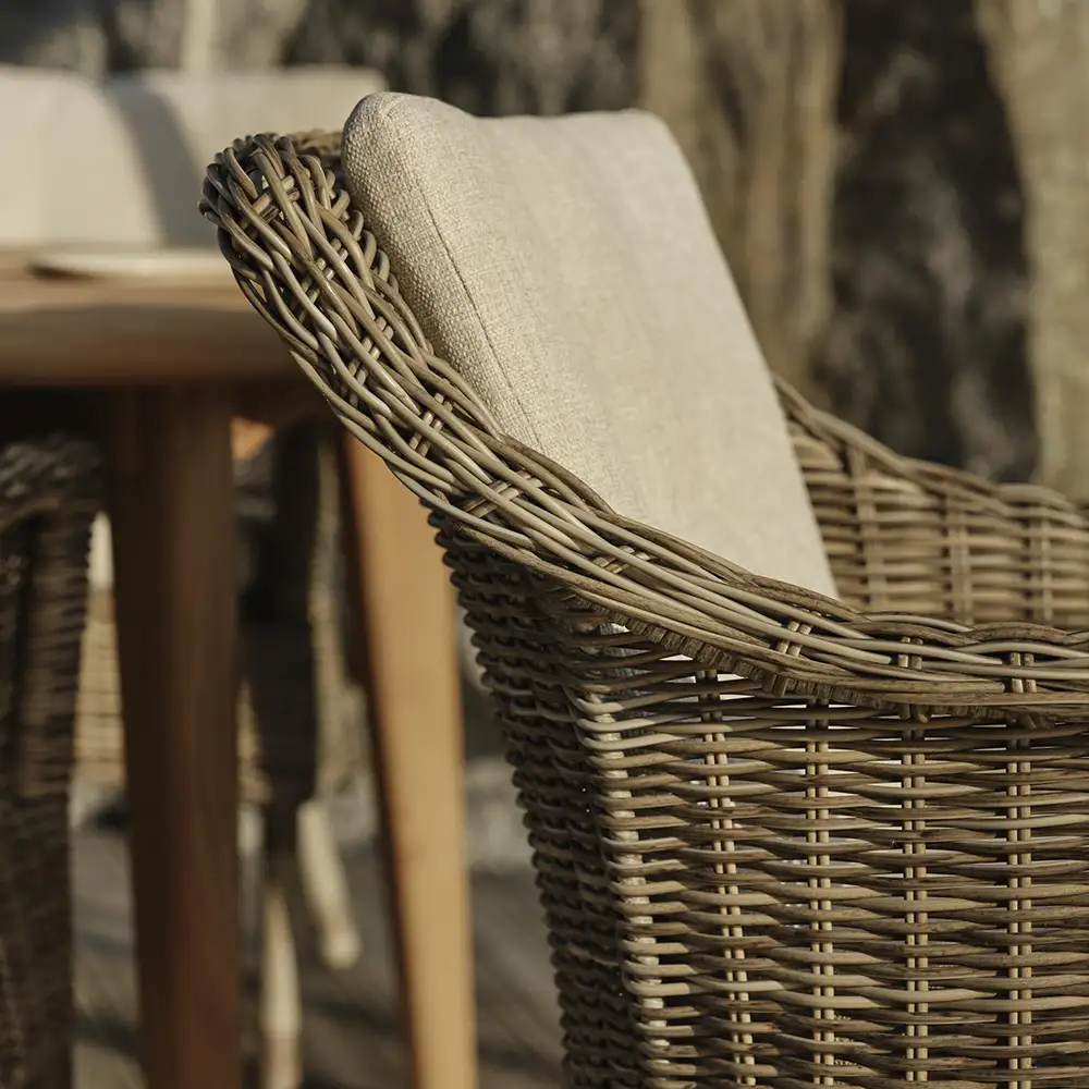 Lenora Rattansessel inkl. Sitzkissen