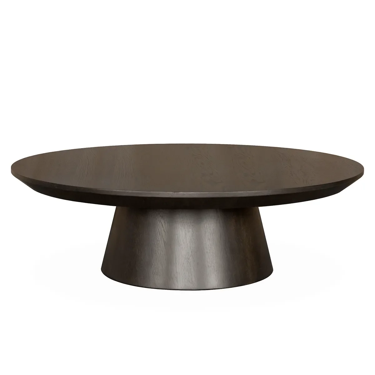 Runder Couchtisch Cloud Ø 120 cm US brown