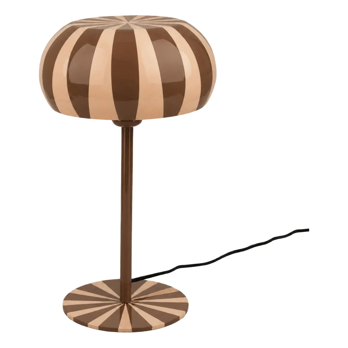 Toffy Tischlampe 23x23x42 cm Eisen Braun
