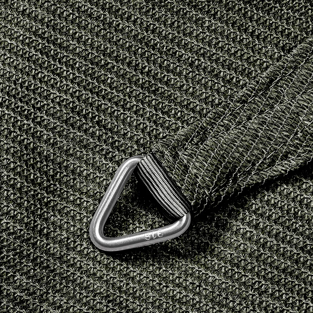 Coolfit Sonnensegel dreieckig 90° 500x710cm olive
